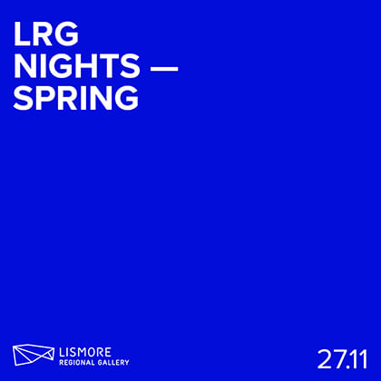 LRG Nights promotional poster