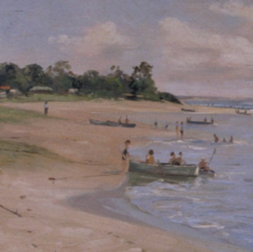 James Coleman,‘The Inlet Beach’