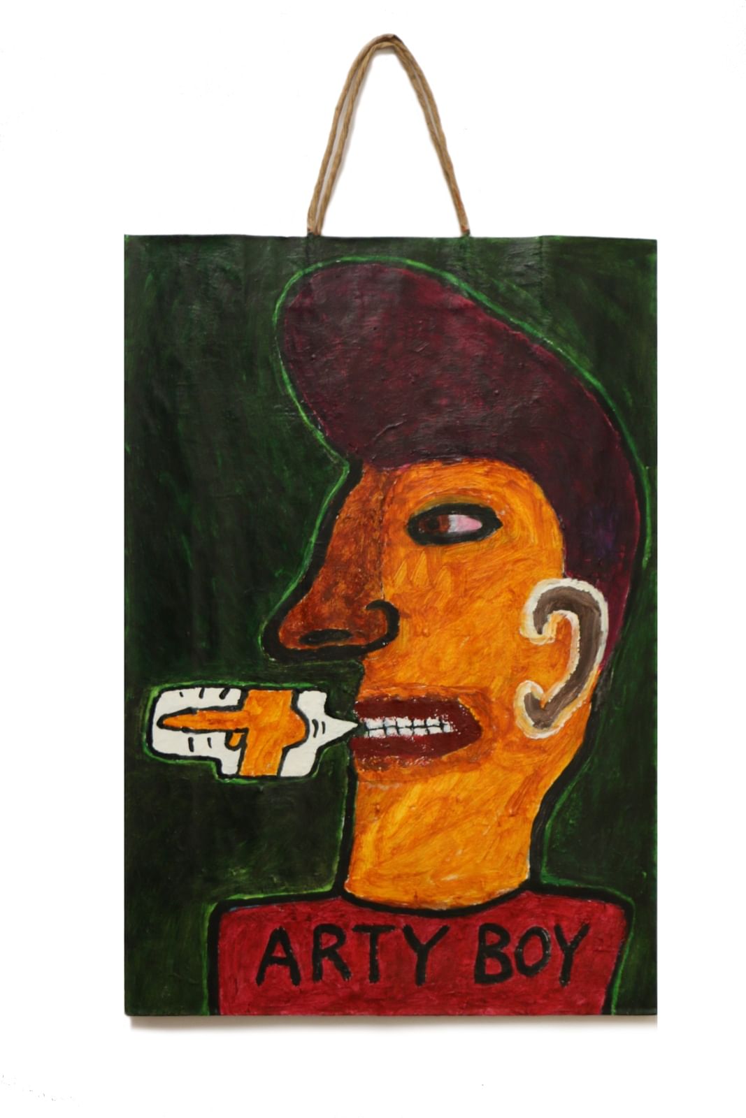 Cartoon like painted image