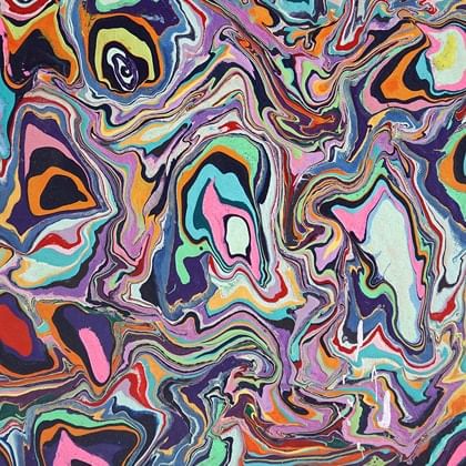 psychedelic abstract pattern