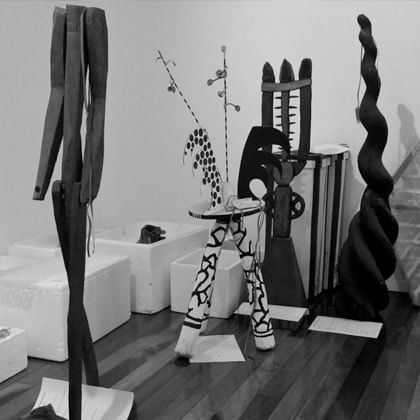 collection of sculptures 