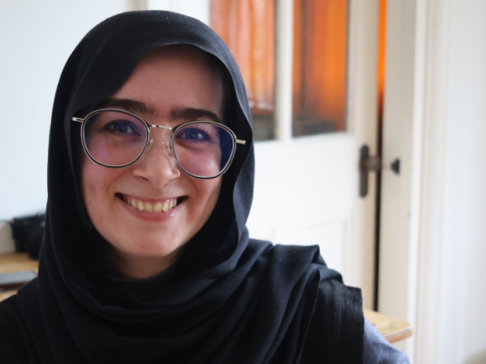 A portrait of the artist