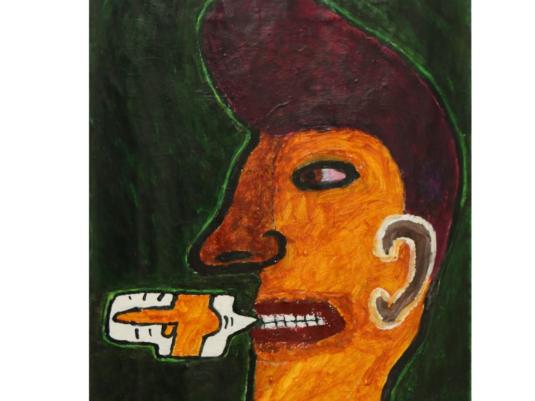 Cartoon like painted image