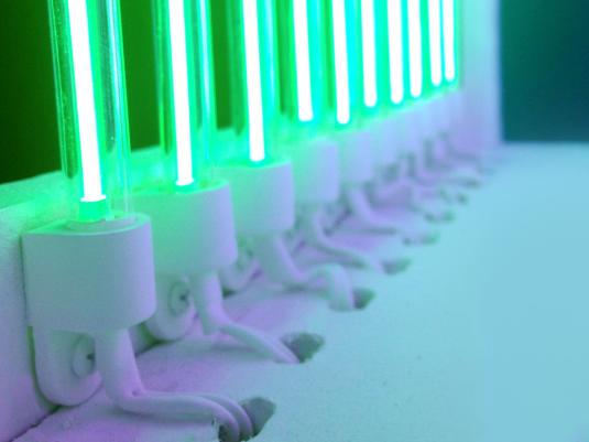 cold cathode fluorescent lamps, power supply and wood