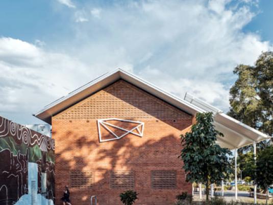 exterior view of Lismore Regional Gallery