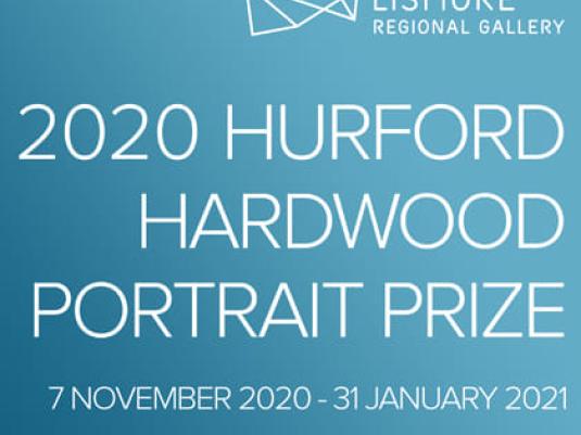 promotional poster for Hurford Portrait Prize